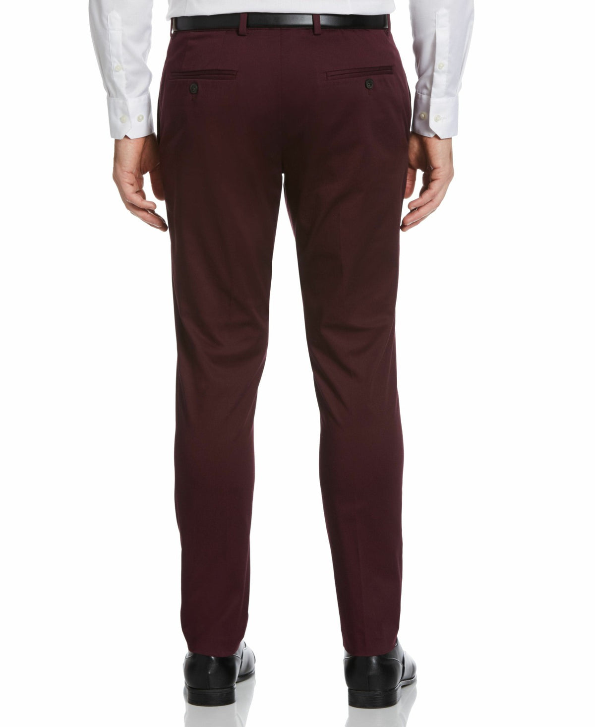 Very Slim Satin Suit Pant | Perry Ellis