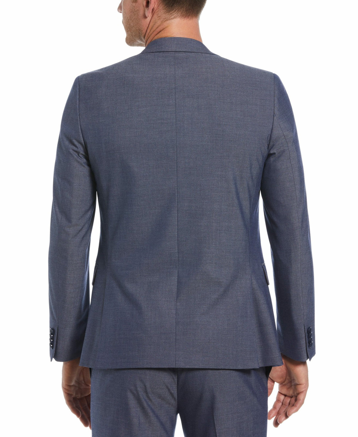 Skinny Fit Notch Lapel Iridescent Suit Jacket | Perry Ellis