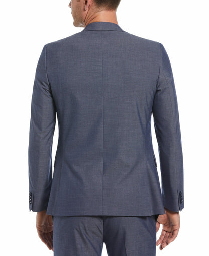 Skinny Fit Notch Lapel Iridescent Suit Jacket | Perry Ellis