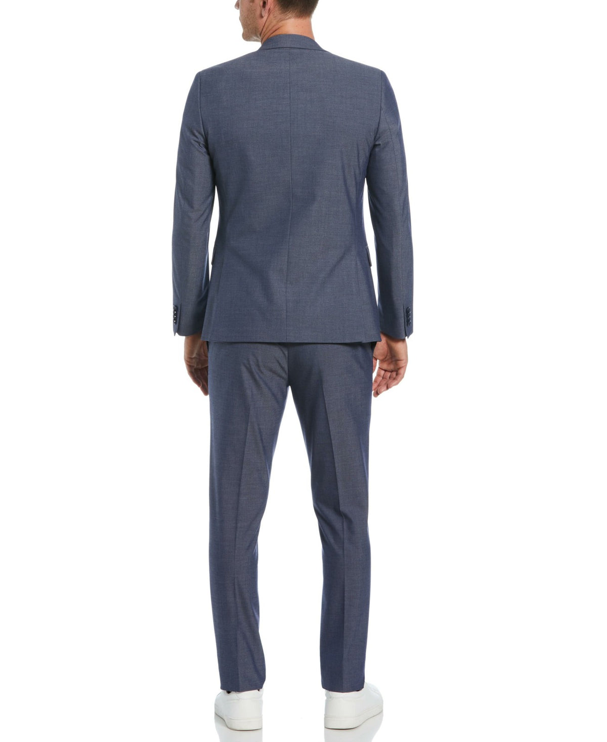 Skinny Fit Notch Lapel Iridescent Suit Jacket | Perry Ellis