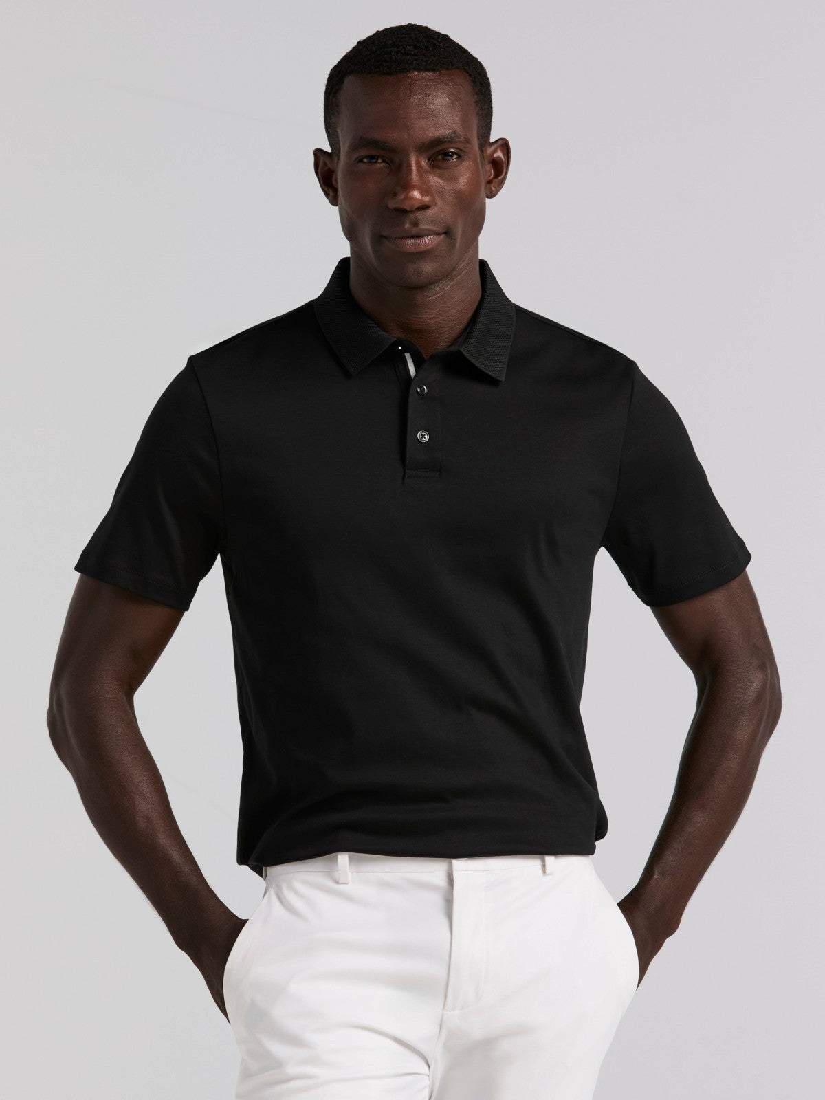 Cool Interlock Polo | Perry Ellis