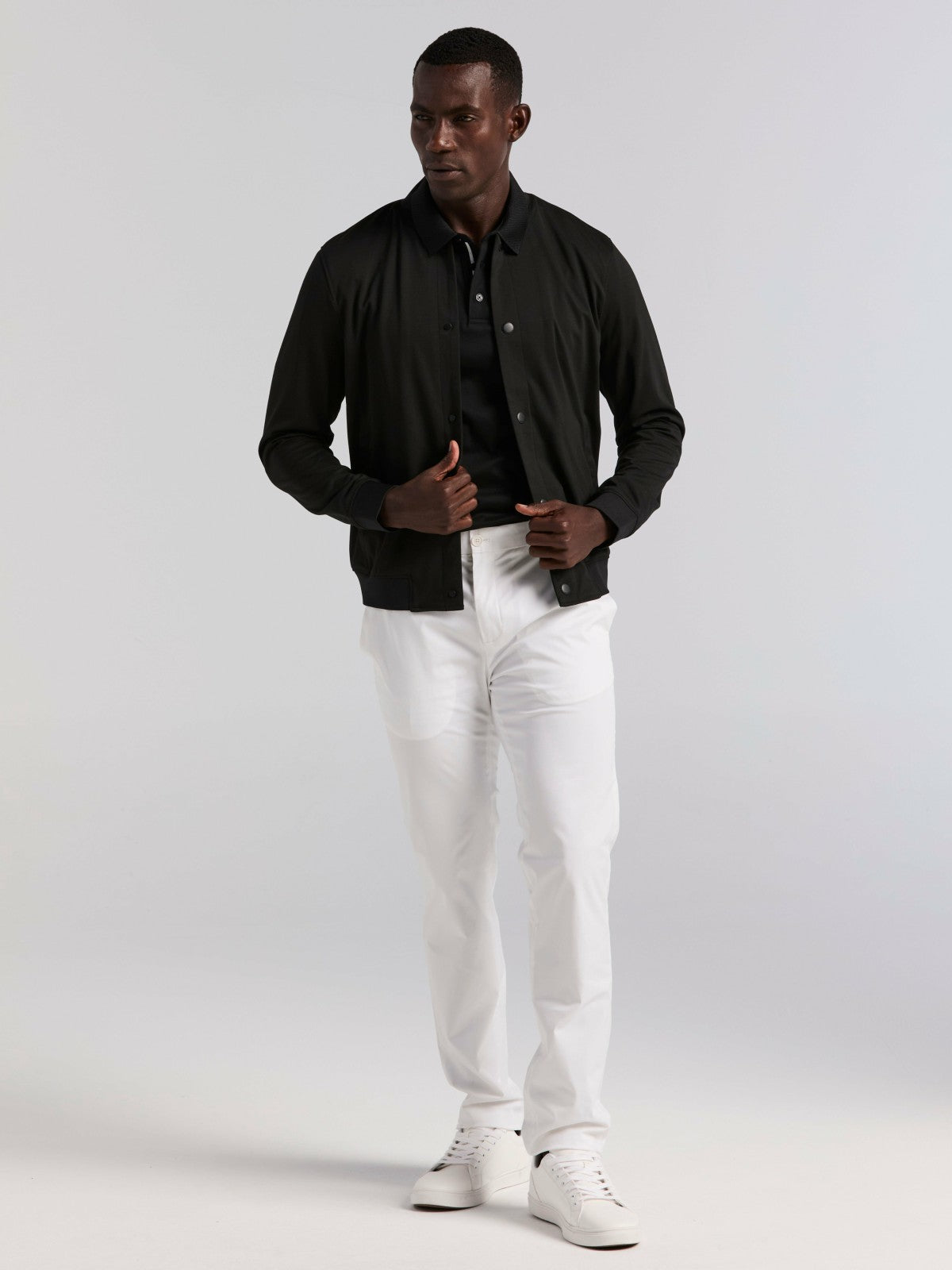 Cool Interlock Polo | Perry Ellis