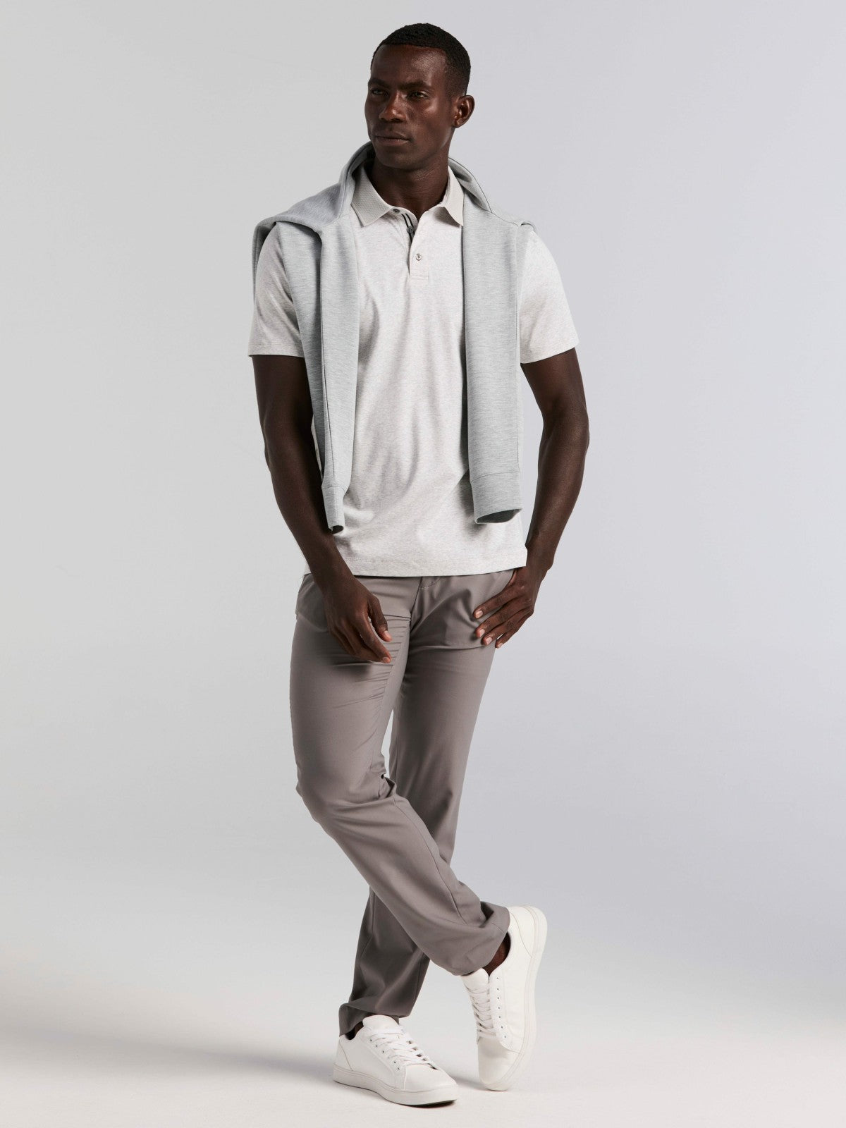 Cool Interlock Polo | Perry Ellis