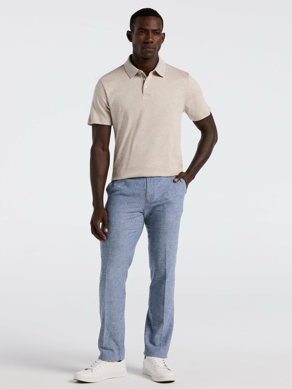 Cool Interlock Polo | Perry Ellis