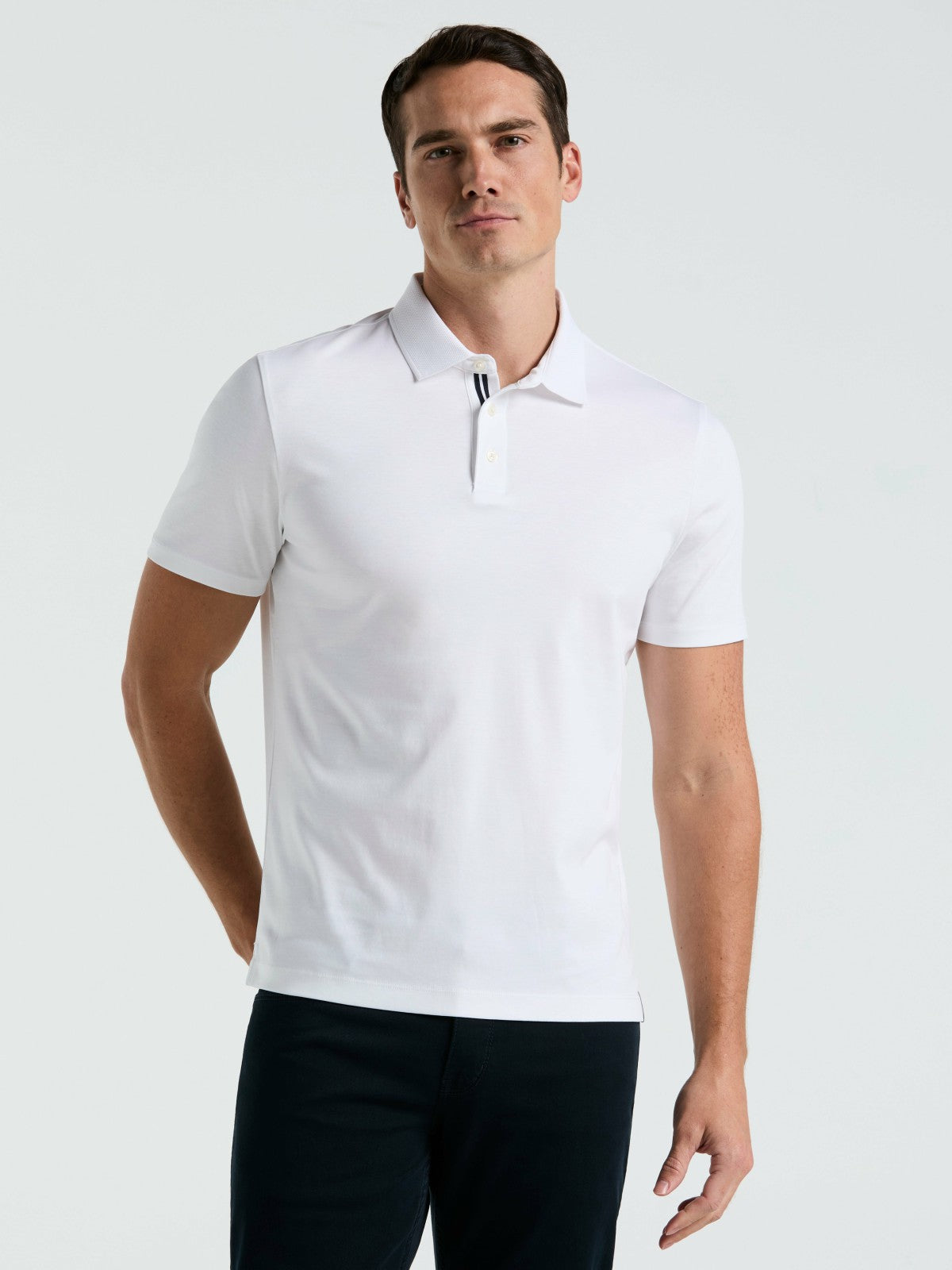 Cool Interlock Polo | Perry Ellis