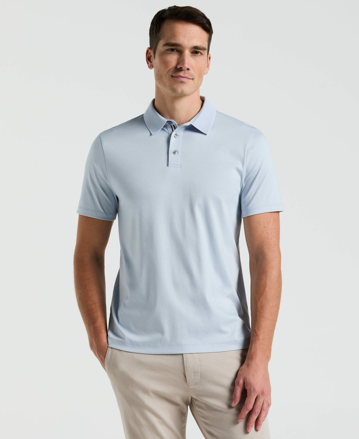 Cool Interlock Polo | Perry Ellis