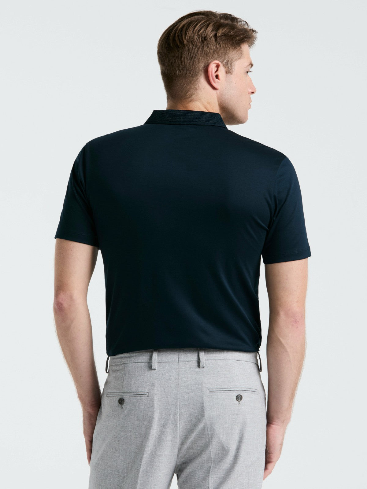 Cool Interlock Polo | Perry Ellis
