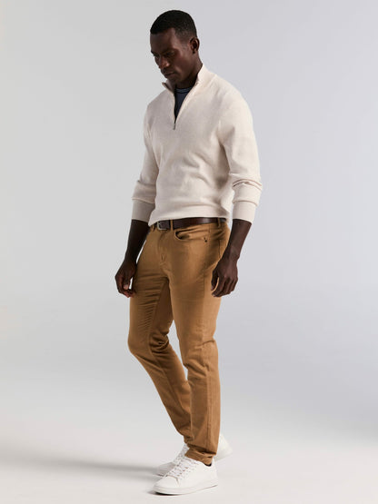 Tech Knit Quarter Zip Sweater | Perry Ellis