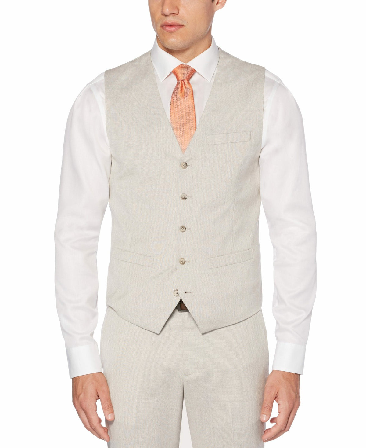 Slim Stretch Suit Vest | Perry Ellis