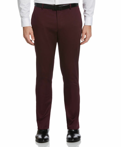 Very Slim Satin Suit Pant | Perry Ellis