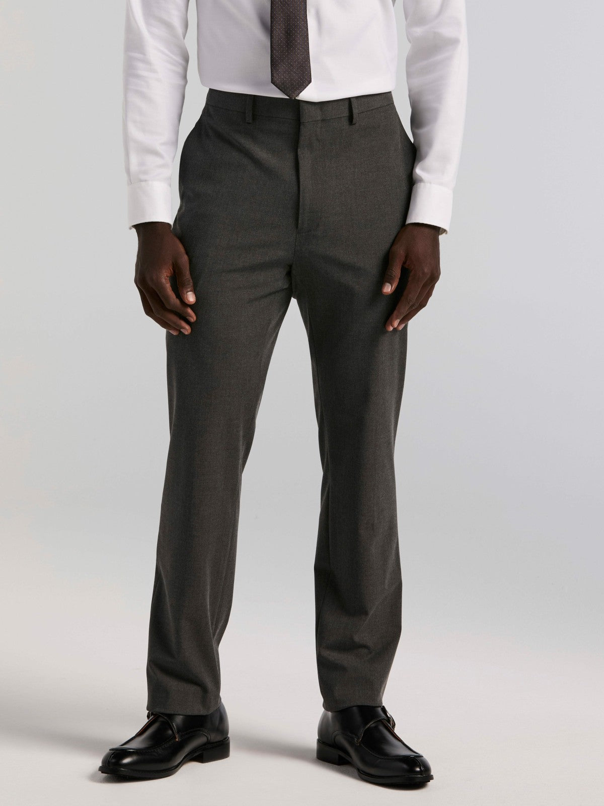 Slim Fit Gabardine Suit Pant | Perry Ellis