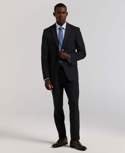 Slim Fit Gabardine Suit Pant | Perry Ellis