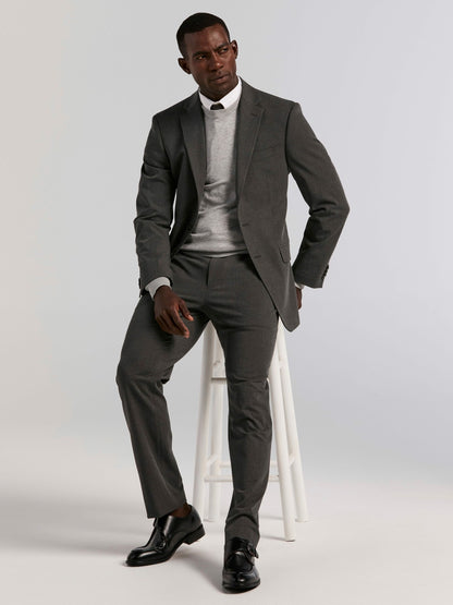 Slim Fit Gabardine Suit Pant | Perry Ellis