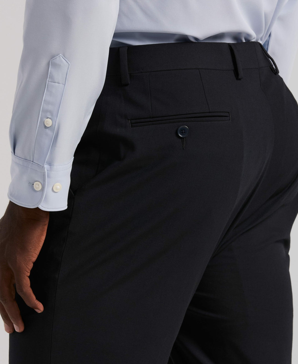Slim Fit Gabardine Suit Pant | Perry Ellis