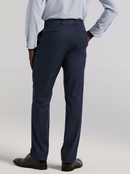 Slim Micro Print Suit Pant | Perry Ellis