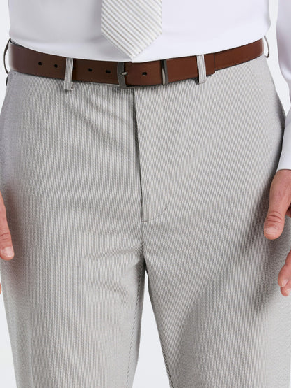 Slim Fit Seersucker Stripe Suit Pant | Perry Ellis