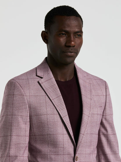 Plaid Print Sportcoat | Perry Ellis