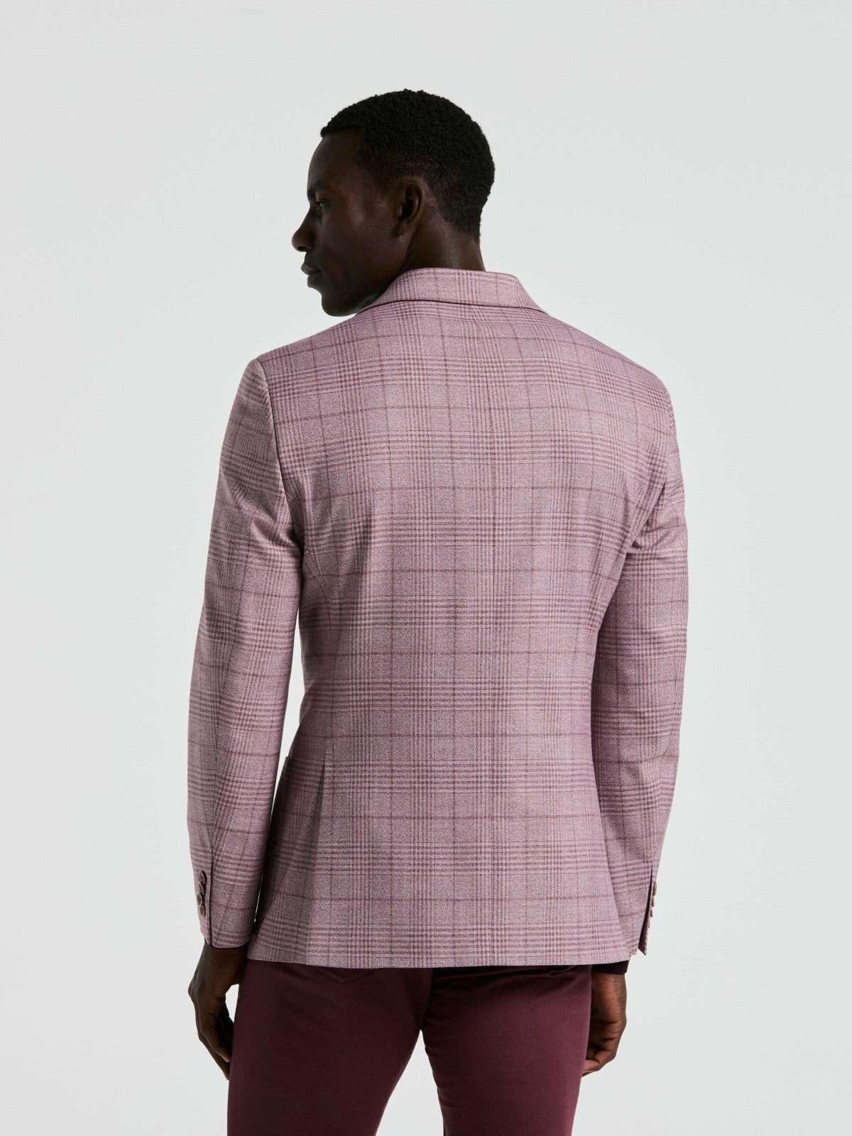 Plaid Print Sportcoat | Perry Ellis