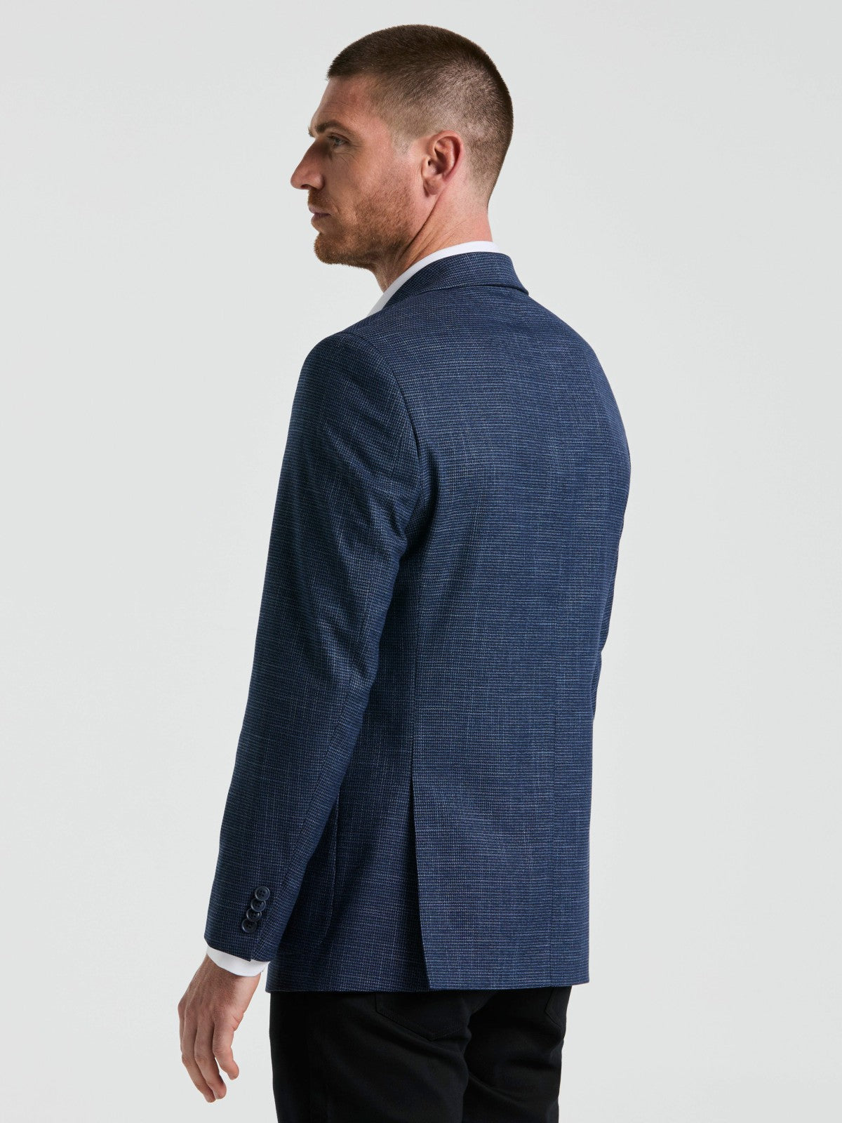Mini Houndstooth Pattern Sportcoat | Perry Ellis