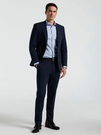 Slim Fit Pinstripe Suit Jacket | Perry Ellis