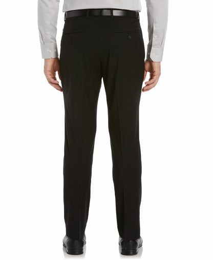 Slim Fit Stretch Active Waistband Dress Pant | Perry Ellis