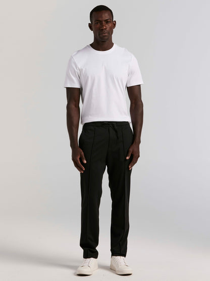 Slim Tapered Pintuck Pull-on Pants | Perry Ellis