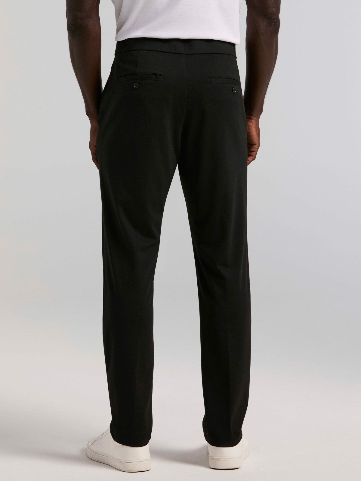 Slim Tapered Pintuck Pull-on Pants | Perry Ellis