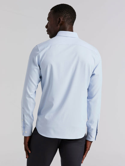 Untucked Total Stretch Slim Fit Shirt | Perry Ellis
