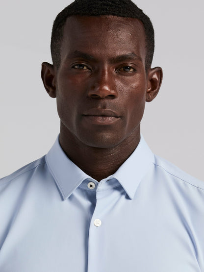 Untucked Total Stretch Slim Fit Shirt | Perry Ellis