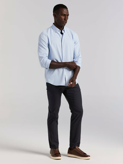Untucked Total Stretch Slim Fit Shirt | Perry Ellis