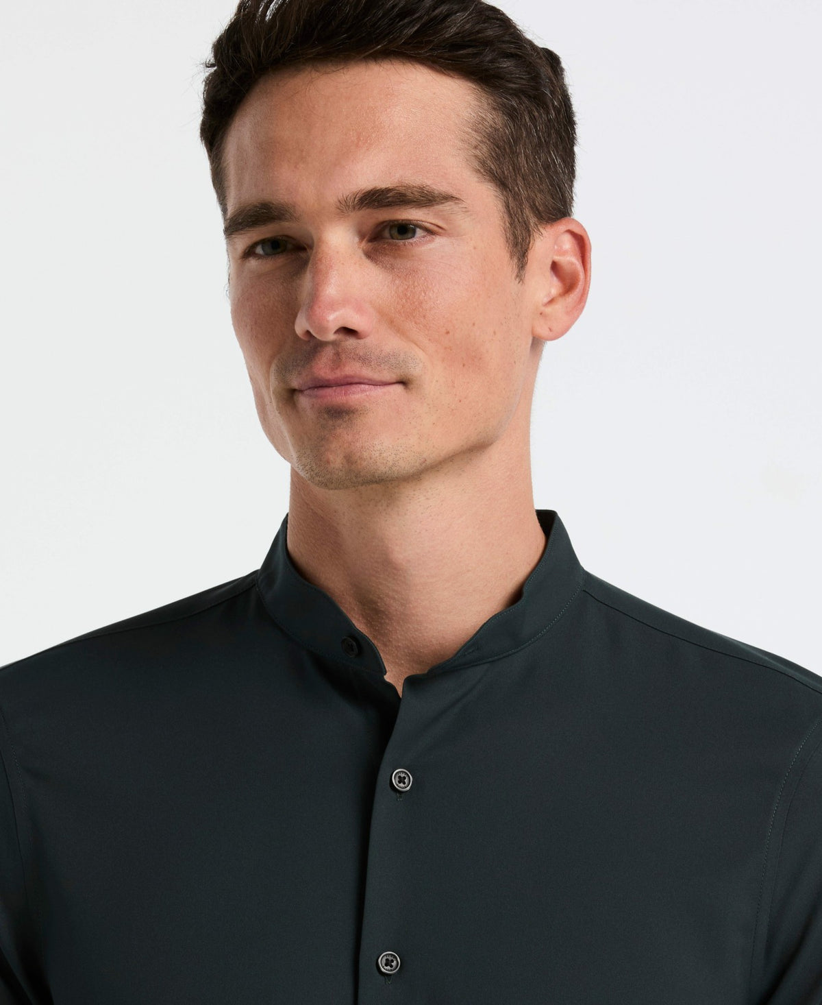 Untucked Total Stretch Slim Fit Shirt | Perry Ellis