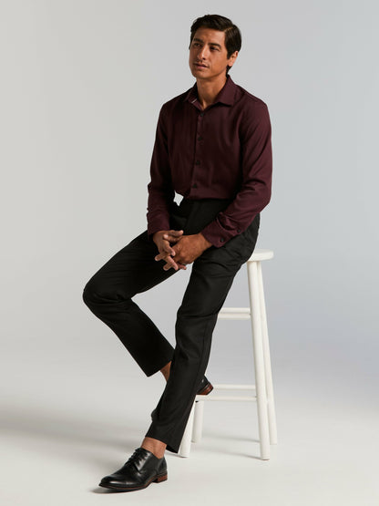 Untucked Total Stretch Slim Fit Shirt | Perry Ellis