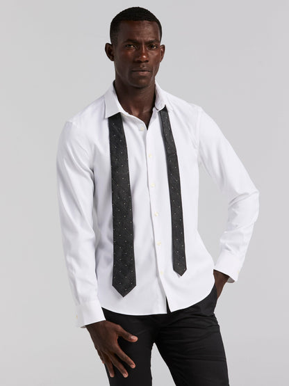 Untucked Total Stretch Slim Fit Shirt | Perry Ellis
