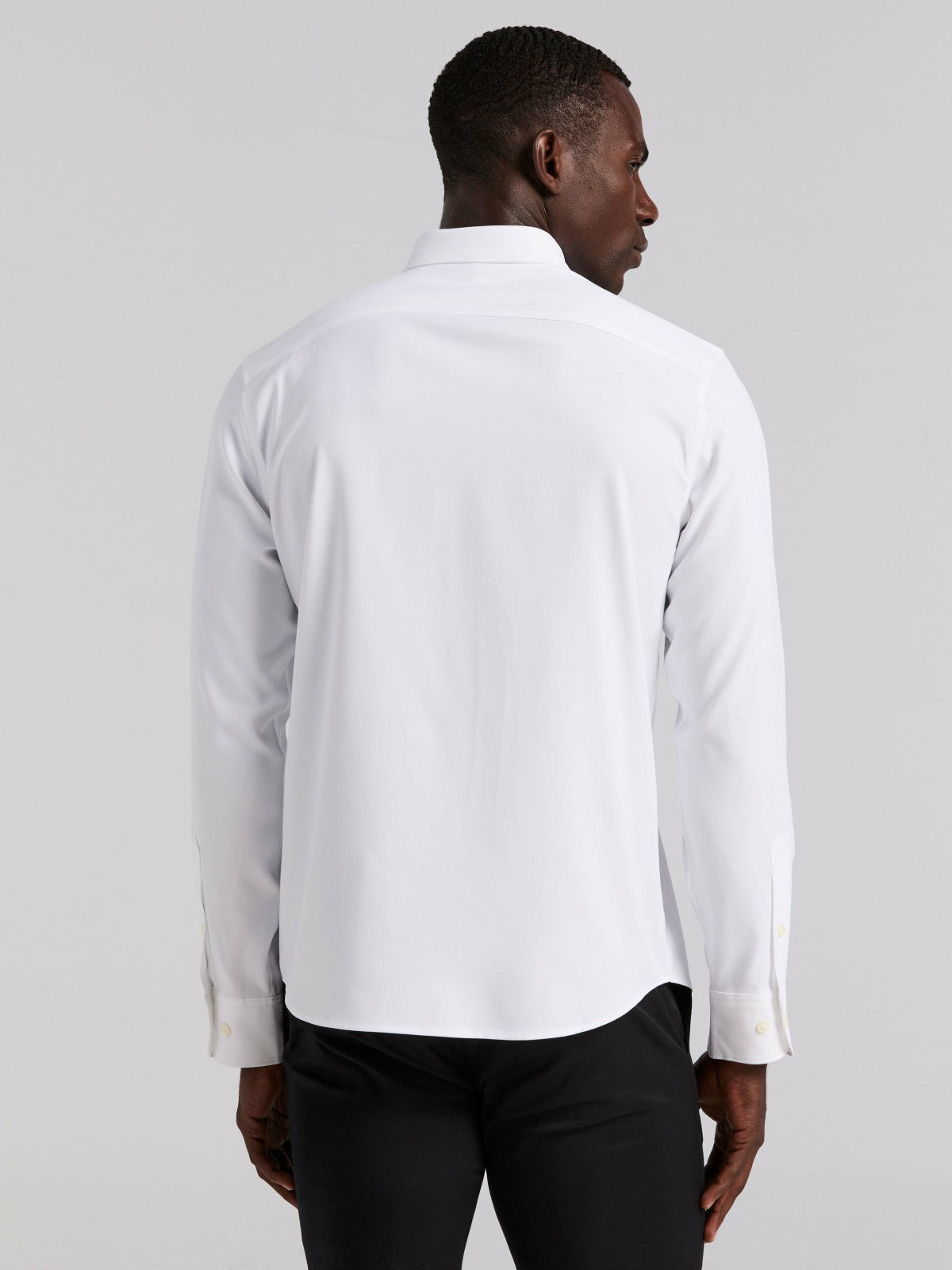Untucked Total Stretch Slim Fit Shirt | Perry Ellis