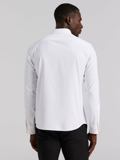 Untucked Total Stretch Slim Fit Shirt | Perry Ellis