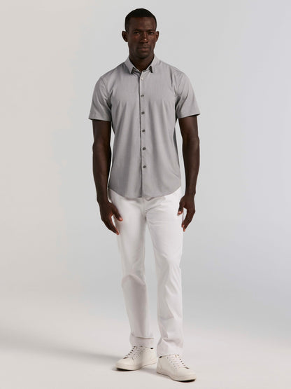 Total Stretch Heathered Shirt | Perry Ellis