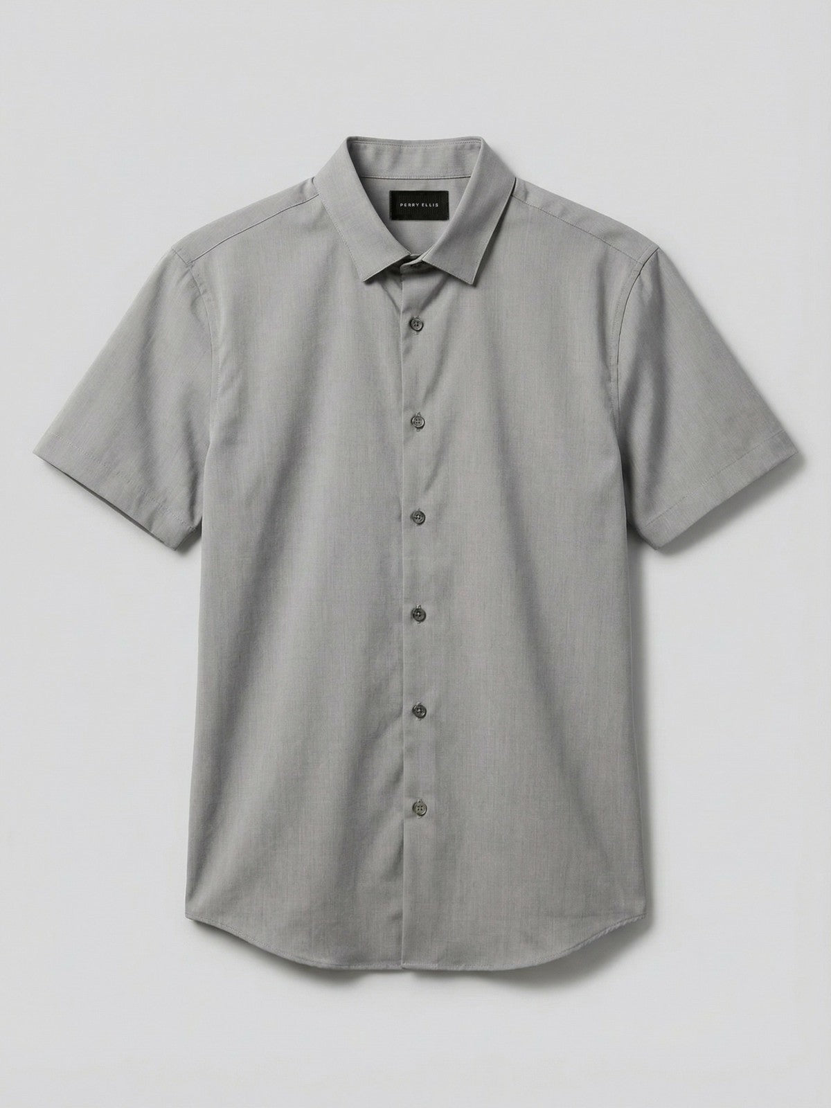 Total Stretch Heathered Shirt | Perry Ellis