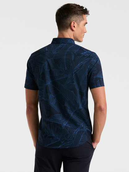 Slim Fit Botanical Print Shirt | Perry Ellis