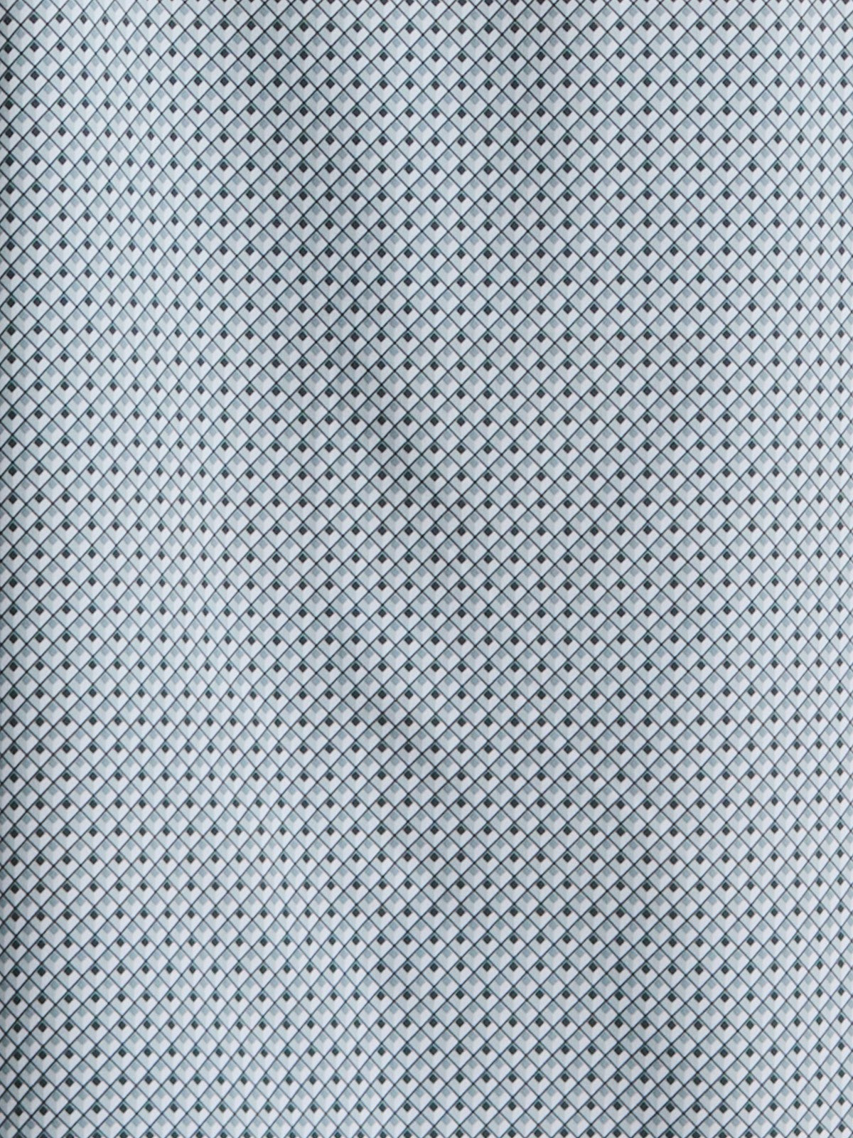Slim Fit Cube Geometric Print Shirt | Perry Ellis