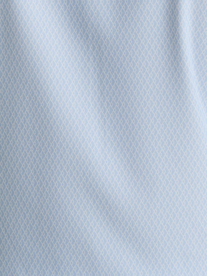 Slim Fit Total Stretch Diamond Geo Print Shirt | Perry Ellis